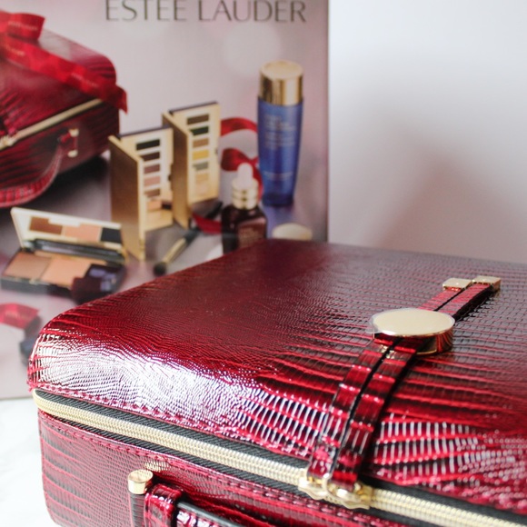 NWOT Estée Lauder Large Cosmetic Carry Case Bag - Picture 8 of 8